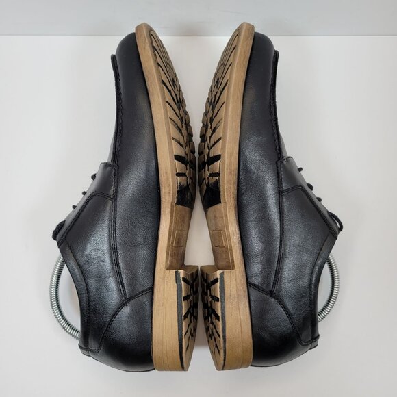 St Johns Bay Balsam Oxford Men's Black Memory Foam Dress Shoes US Size 10M - Picture 6 of 8